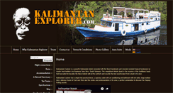 Desktop Screenshot of kalimantanexplorer.com